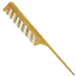 ELK Hair Brush Bamboo Rat Tail Comb Anti-Static