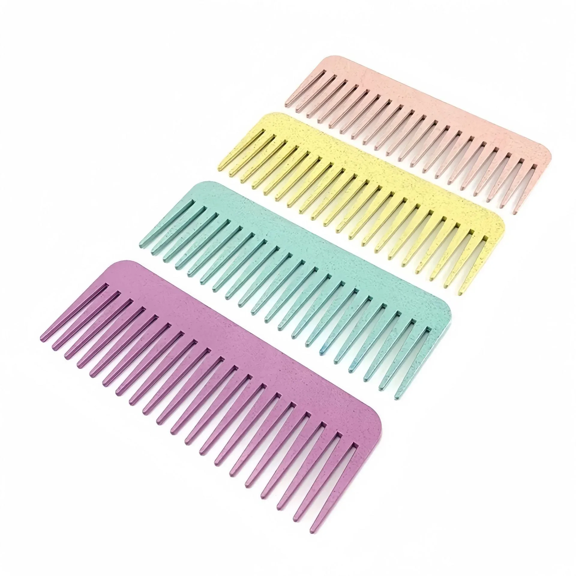 ELK Hair Brush Wide Teeth Wheat Straw Portable Hair-Smoothing Hairdressing Comb