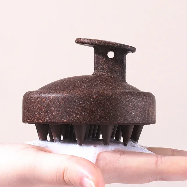ELK coconut fiber scalp massage brush